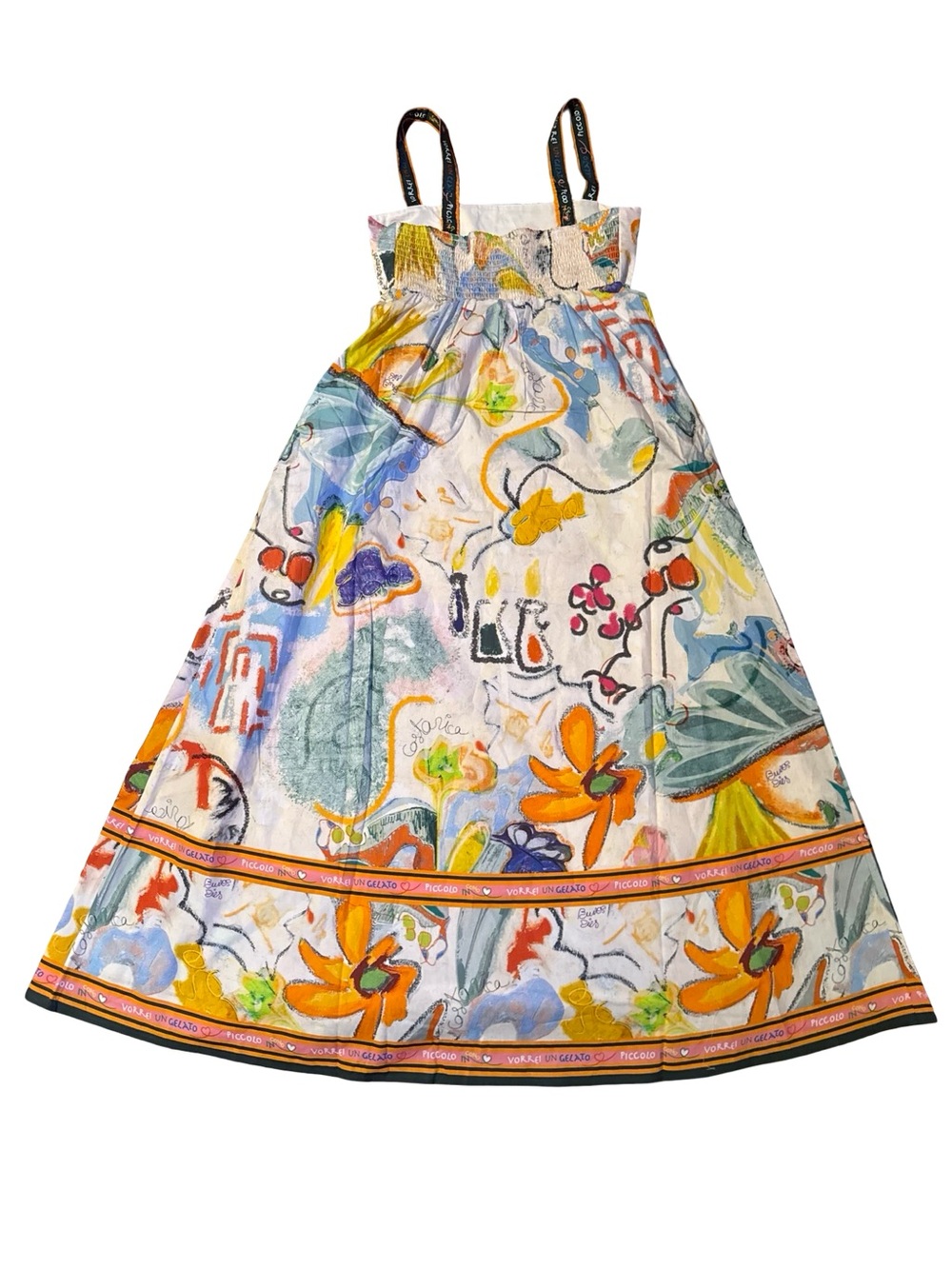 Caroline Constas Linen Euro Summer Maxi Sundress NWT - Picture 6 of 12
